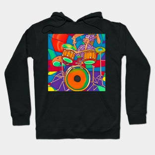 Calypso Percussion - AI Art Hoodie